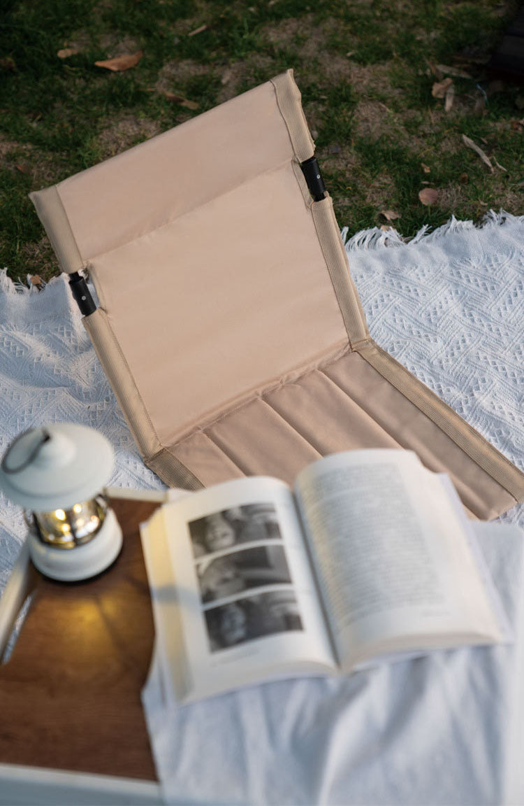 Ultra-Light Folding Chair For Camping, Beach, And Road Trips - Durable Aluminum Alloy, Portable And Comfortable