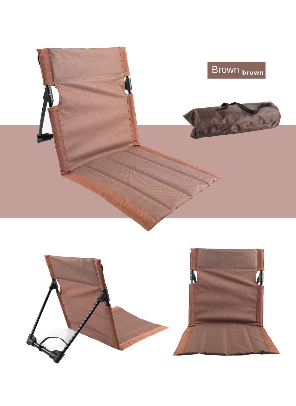Ultra-Light Folding Chair For Camping, Beach, And Road Trips - Durable Aluminum Alloy, Portable And Comfortable