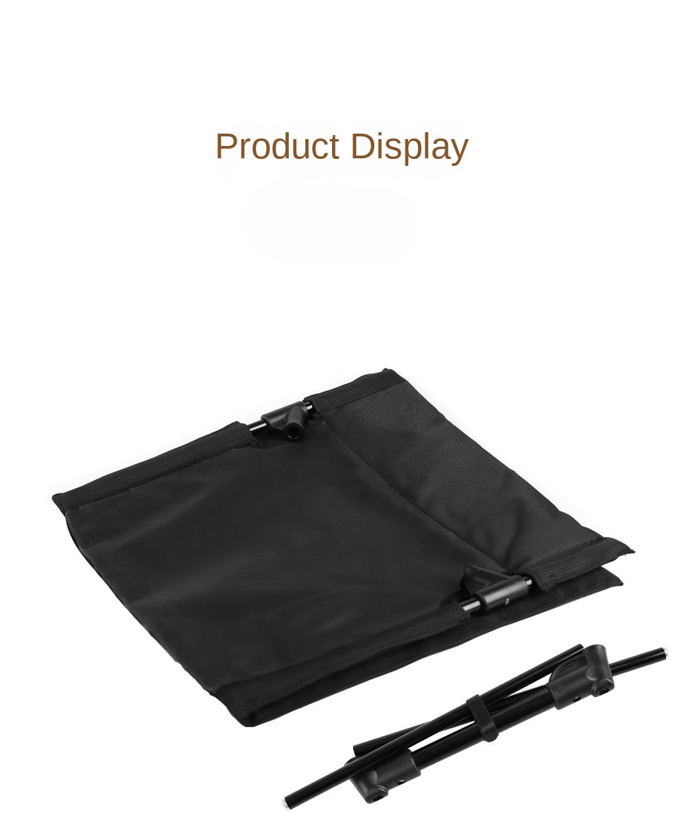 Ultra-Light Folding Chair For Camping, Beach, And Road Trips - Durable Aluminum Alloy, Portable And Comfortable