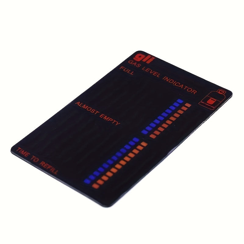 Propane/Butane LPG Fuel Gas Tank Test Card - Ensure Accurate Readings, Convenient, Easy-to-Use, Reliable, and Durable for RV, Camping, and BBQ - Get Instant Results with Our High-Quality Testing Device
