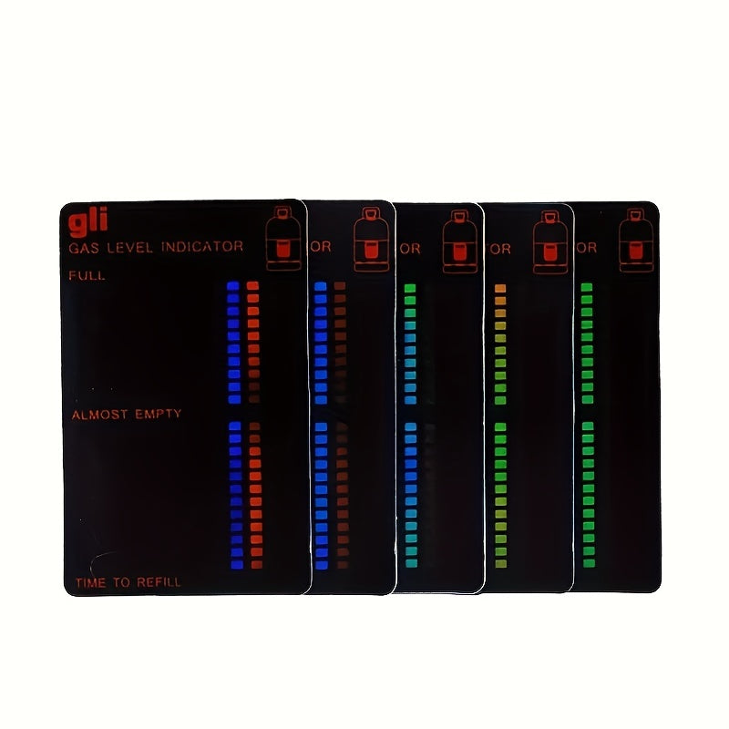 Propane/Butane LPG Fuel Gas Tank Test Card - Ensure Accurate Readings, Convenient, Easy-to-Use, Reliable, and Durable for RV, Camping, and BBQ - Get Instant Results with Our High-Quality Testing Device