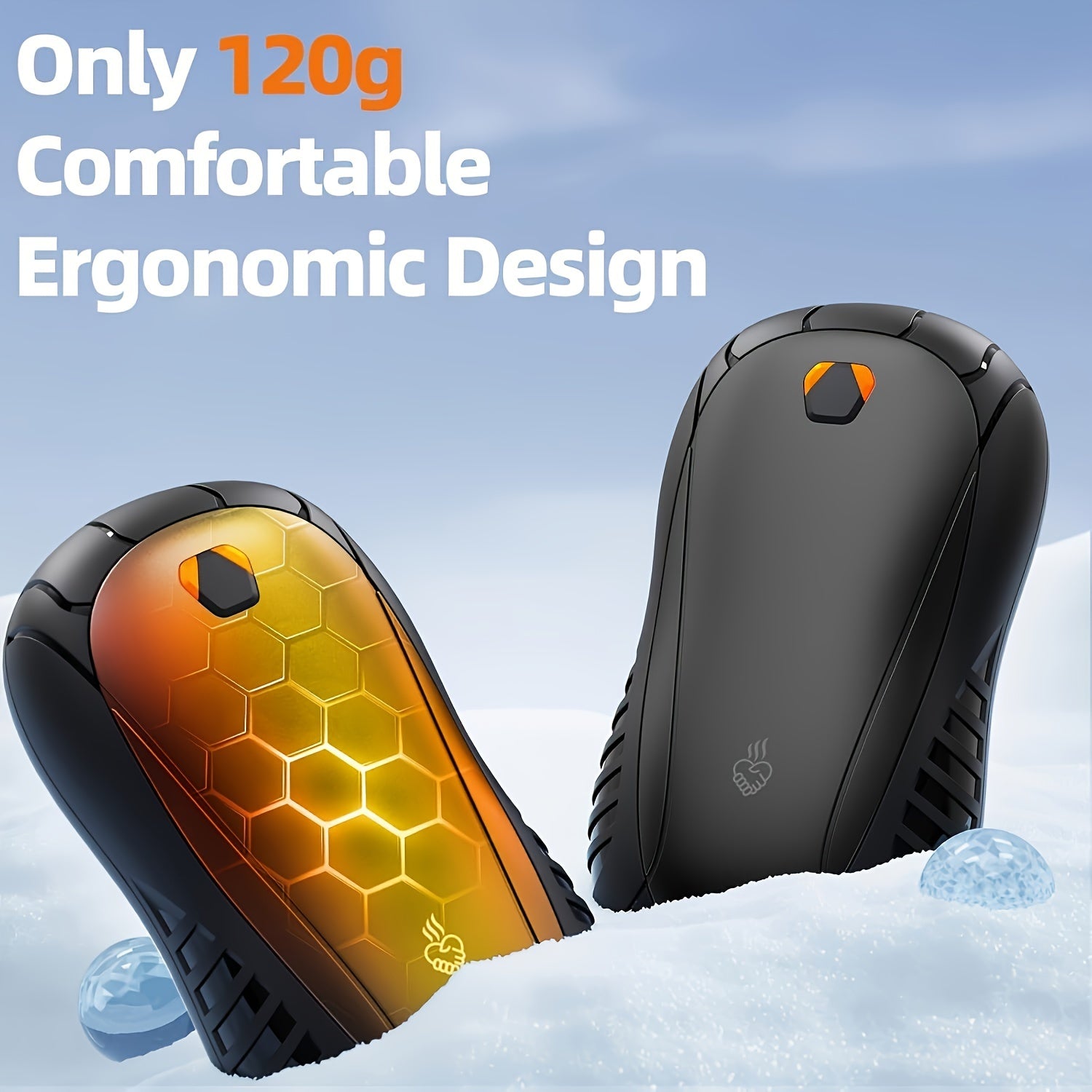 Electric Hand Warmer, Pack Of 2 Portable