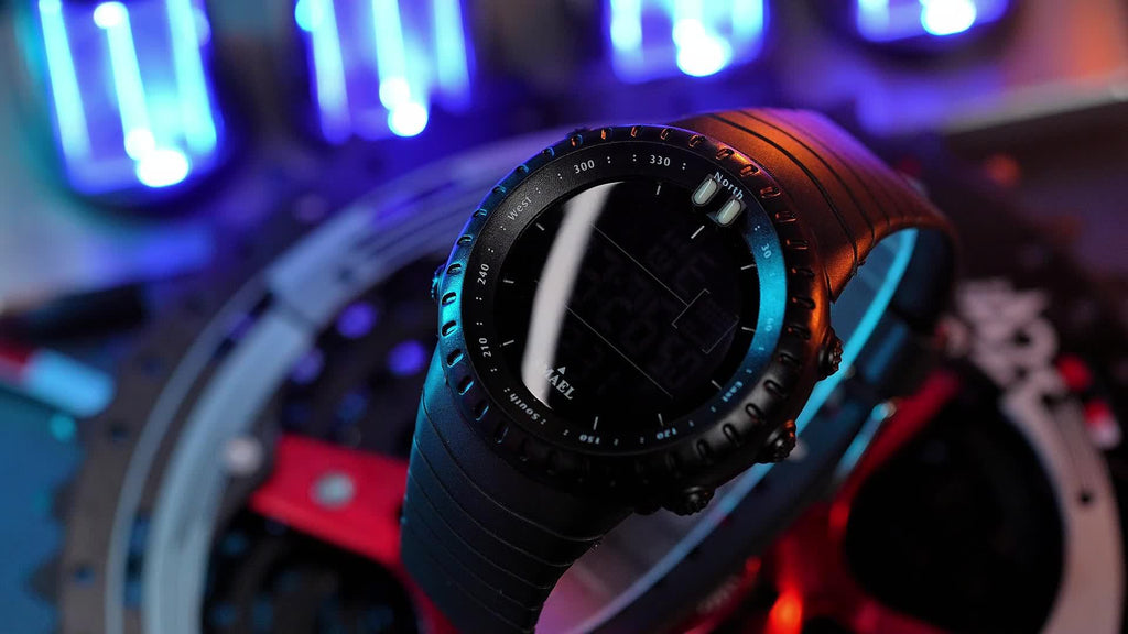 SMAEL Outdoor Explorer Watch - Water Resistant LED Electronic Timepiece with Luminous Display, Alarm, and Digital Wristband - Perfect for Camping, Hiking, Travel, and Adventure Seekers