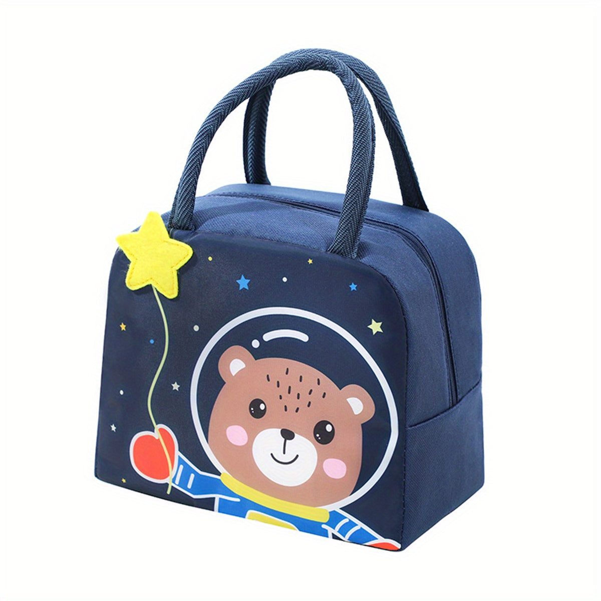 3D Insulated Cute Cartoon Lunch Bag - Perfect For School, Office, And Outdoor Camping