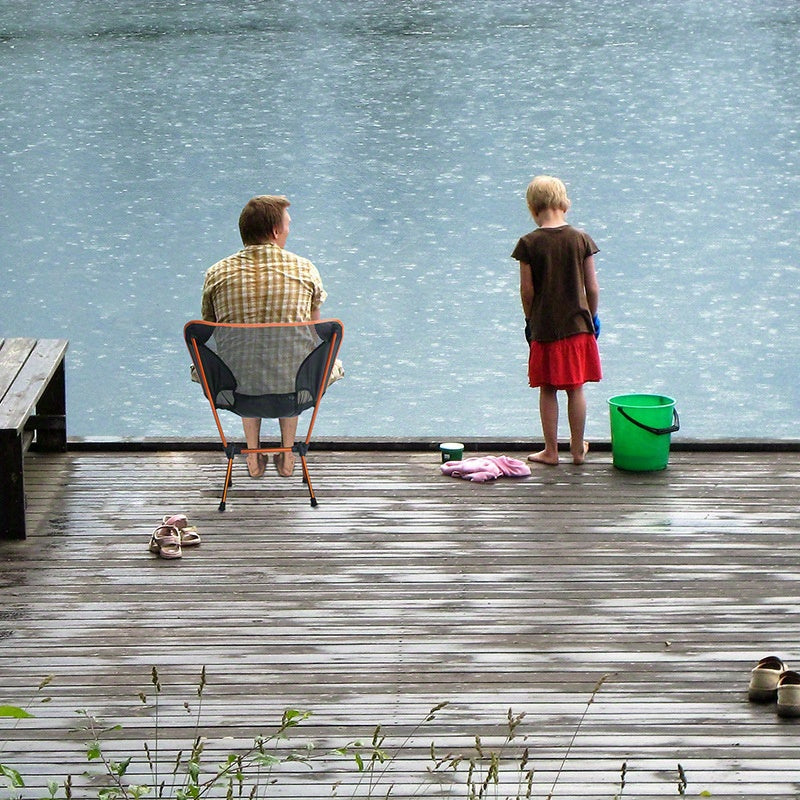 Portable Folding Camping Chair - Lightweight & Compact for Fishing, Hiking, Travel - Comfortable & Durable