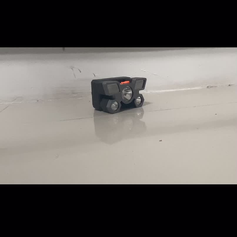 LED Strong Light Five-Headed Airplane Light USB Charging Headlamp for Cycling, Outdoor Camping, Fishing, Built-in Rechargeable Battery, Long-Lasting Battery Life, 4 Lighting Modes, Suitable for Different Application Scenarios