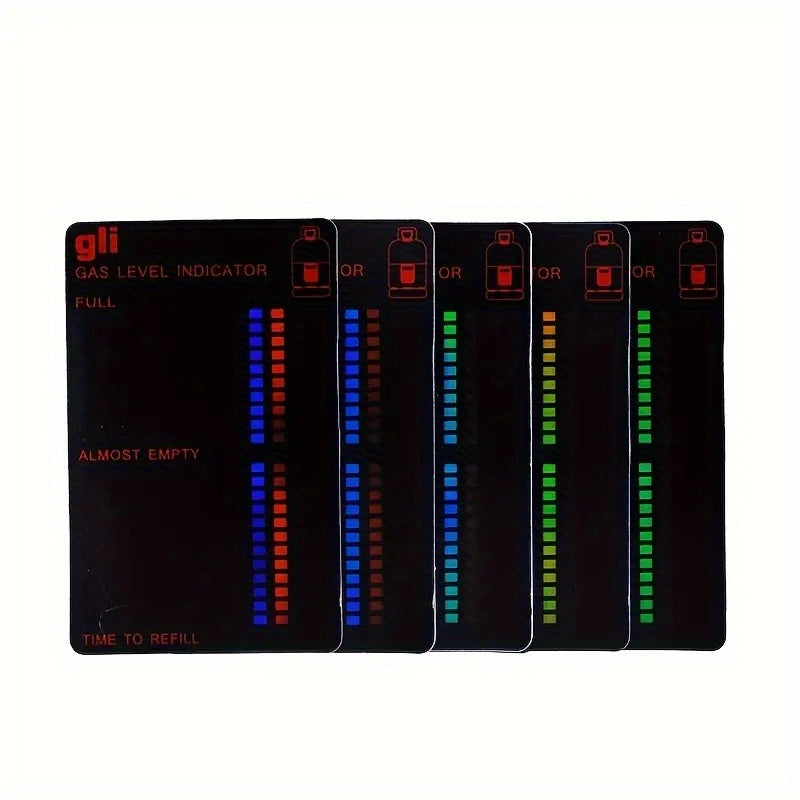 Propane/Butane LPG Fuel Gas Tank Test Card - Ensure Accurate Readings, Convenient, Easy-to-Use, Reliable, and Durable for RV, Camping, and BBQ - Get Instant Results with Our High-Quality Testing Device