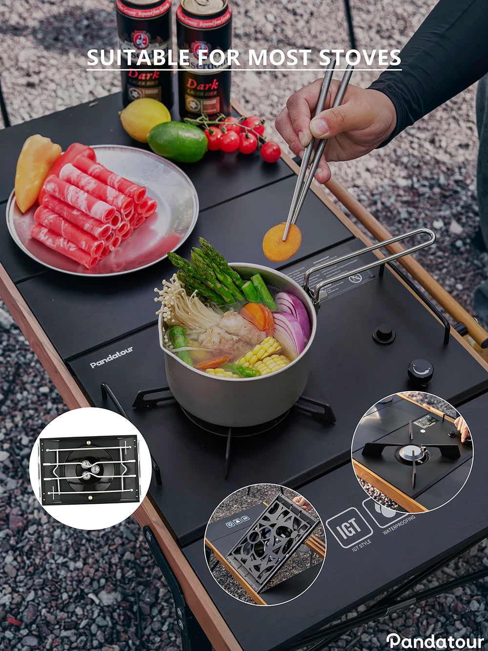 Pandatour IGT Camping Super High Firepower Stove - Add on