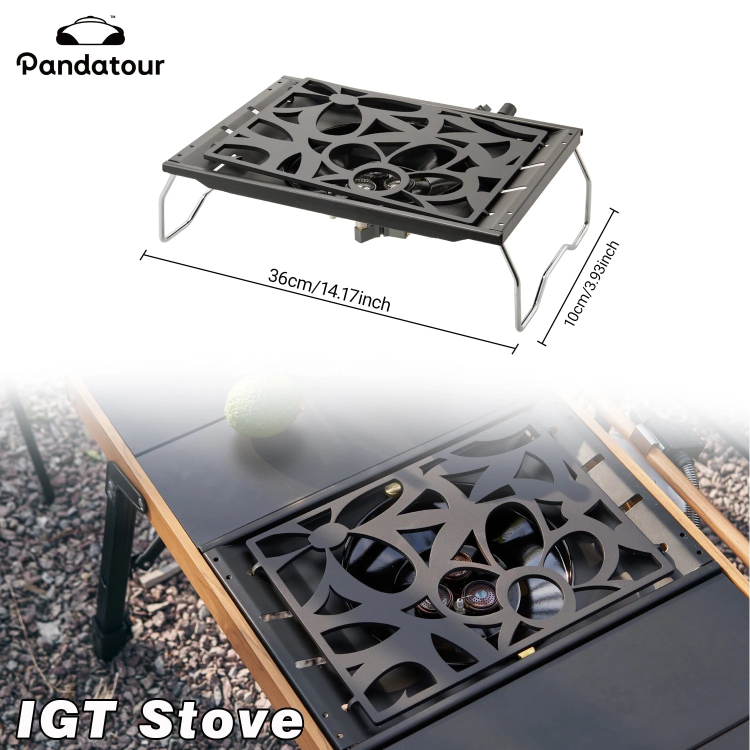 Pandatour IGT Camping Super High Firepower Stove - Add on