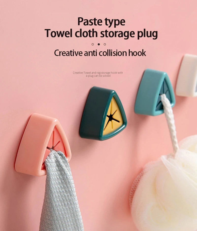 Towel Holder Kitchen Storage Hooks Sucker Wall Washing Cloth Hanger Rack Rag Organizer Bathroom Mounted Hook Support Wholesale