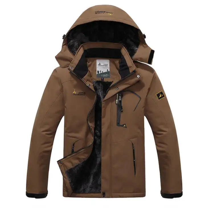 Winter Parka Men Windbreak