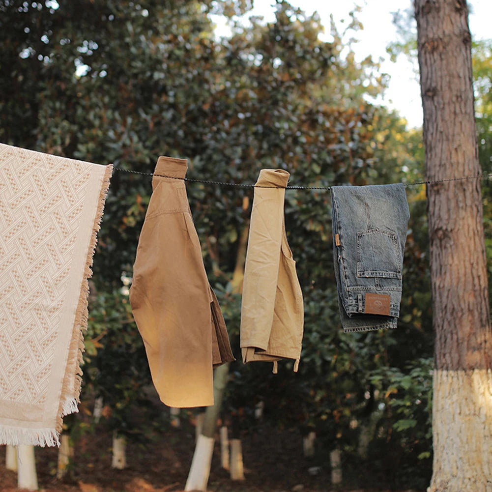 3 M Camping Stretch Clothesline With 12 Clips