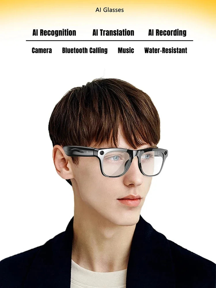 VIVO 8K HD AI Smart Glasses Chat 260Mah Battery Voice Assistant Control GPT 100MP Camera Bluetooth Call Smart Glasses 2025