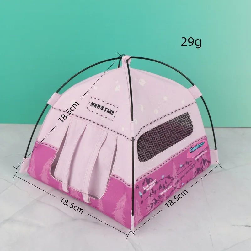 Dollhouse Accessories Cute Camping Tent