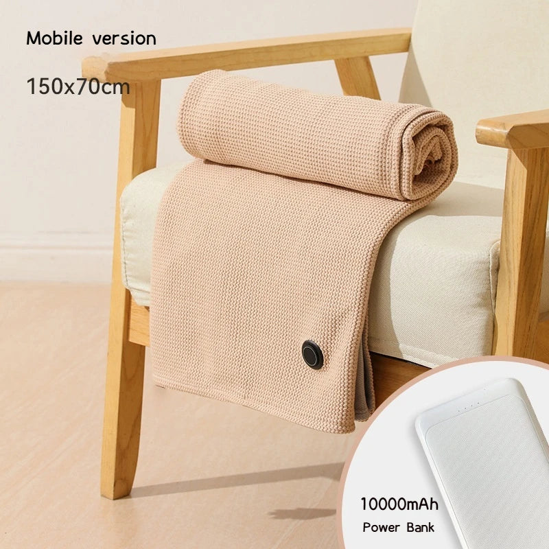 Portable and washable USB Heating Blanket