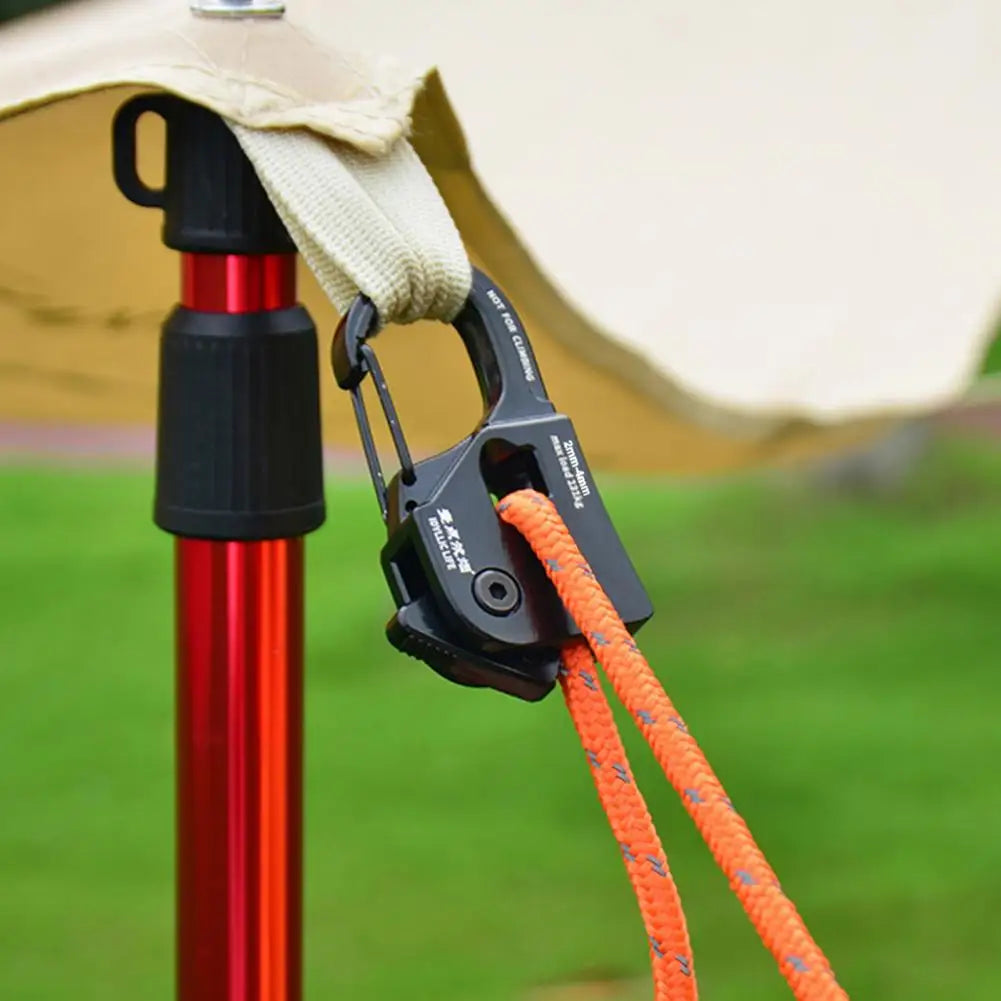 Camping Gear Camping Tent Cord Adjuster with Strong Load-bearing Capacity
