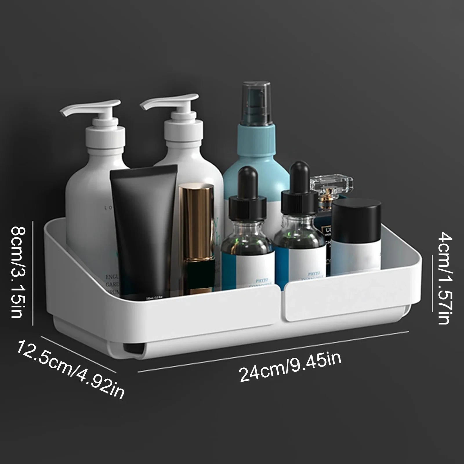 Rack Shelf Storage Organizer No Drilling