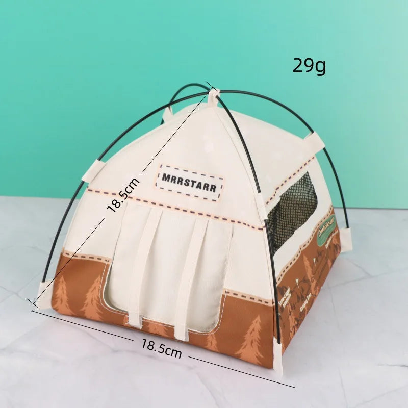 Dollhouse Accessories Cute Camping Tent