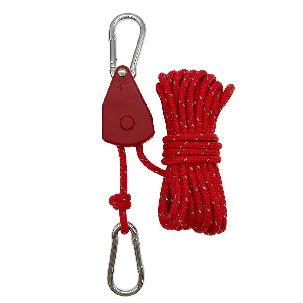 Tent Fastener Fixed Buckle Pulley Rope