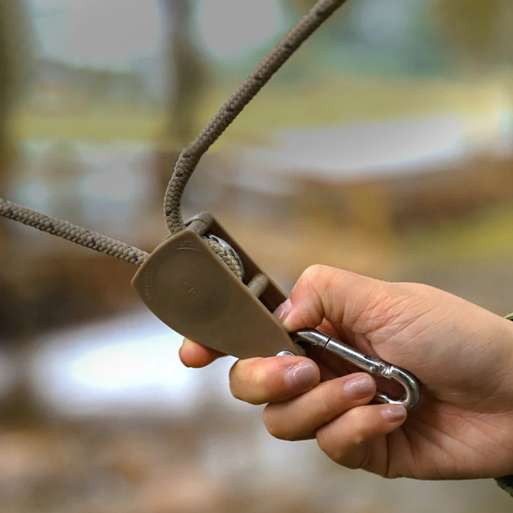 Tent Rope Hanger Pulley Hook,