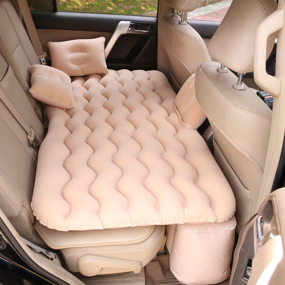 Inflatable Travel Mattress Universal for Back Seat
