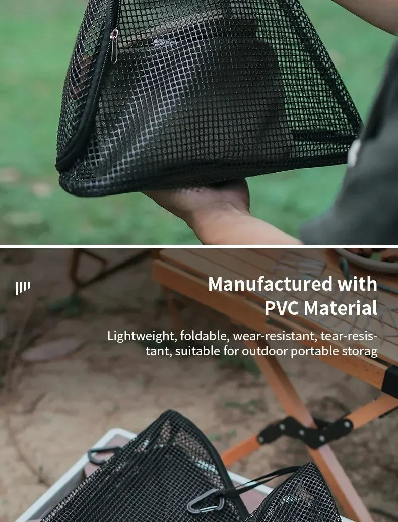 Camping Organizer Mesh Storage For Foods Clothes