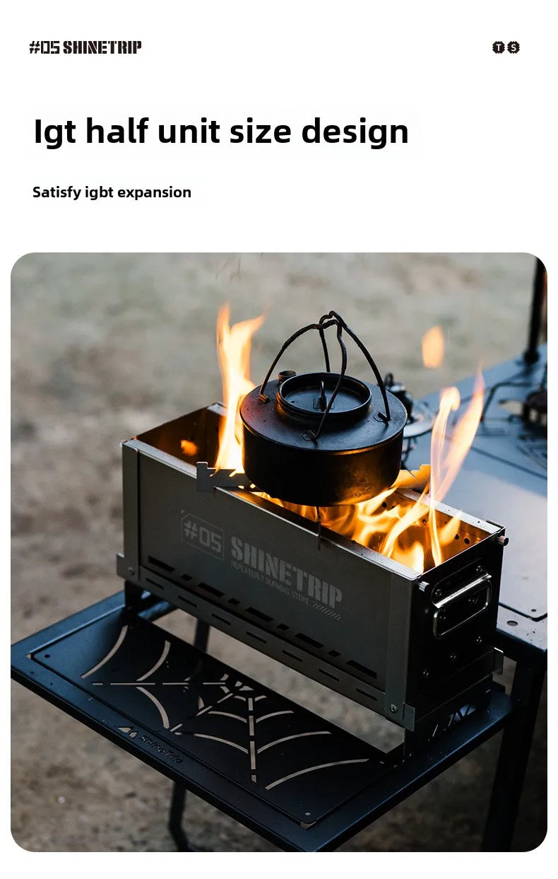 Winter Stainless Steel  Furnace Foldable Portable