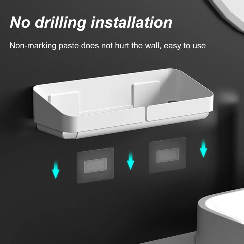 Rack Shelf Storage Organizer No Drilling