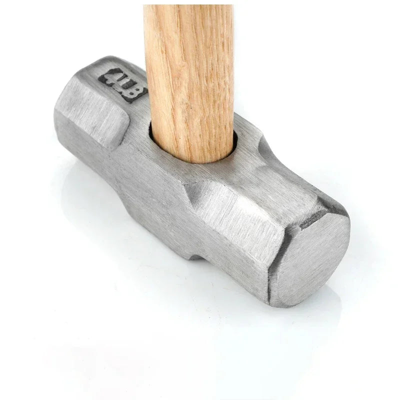 1pcs Heavy Duty Wooden Handle Sledge Hammer High Carbon Steel Octagon Hammer Square Head Big Hammer Masonry Hammer