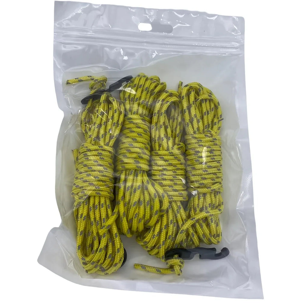 4 Outdoor Tent Ropes, Reflective Ropes
