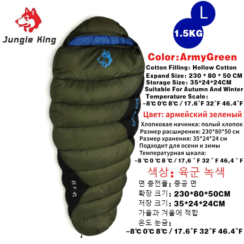 Thicken Winter Cold Weather Waterproof Sleeping Bag  -8℃