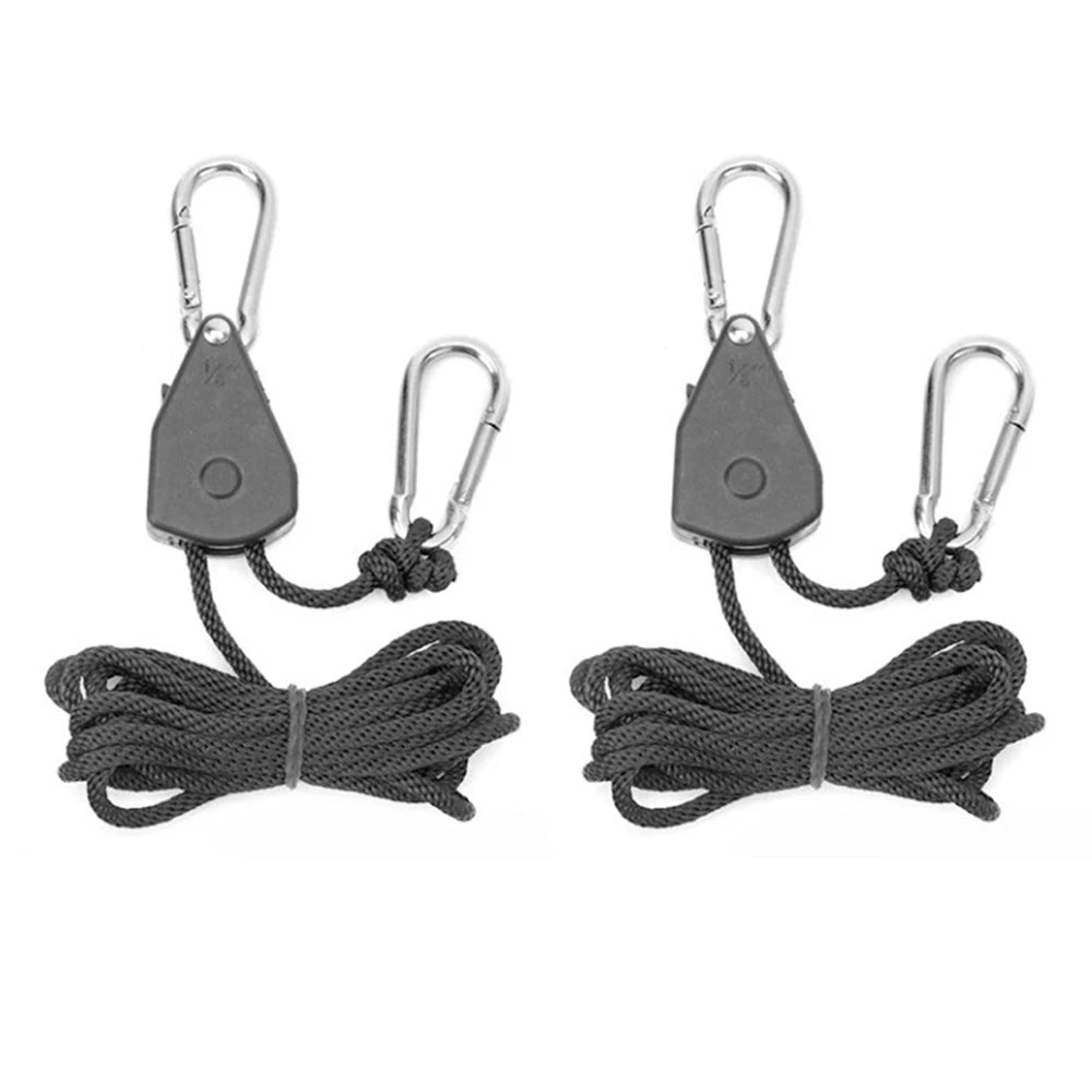 Tent Guy Rope, Heavy Duty Windproof Camping Rope with Reflective Strips