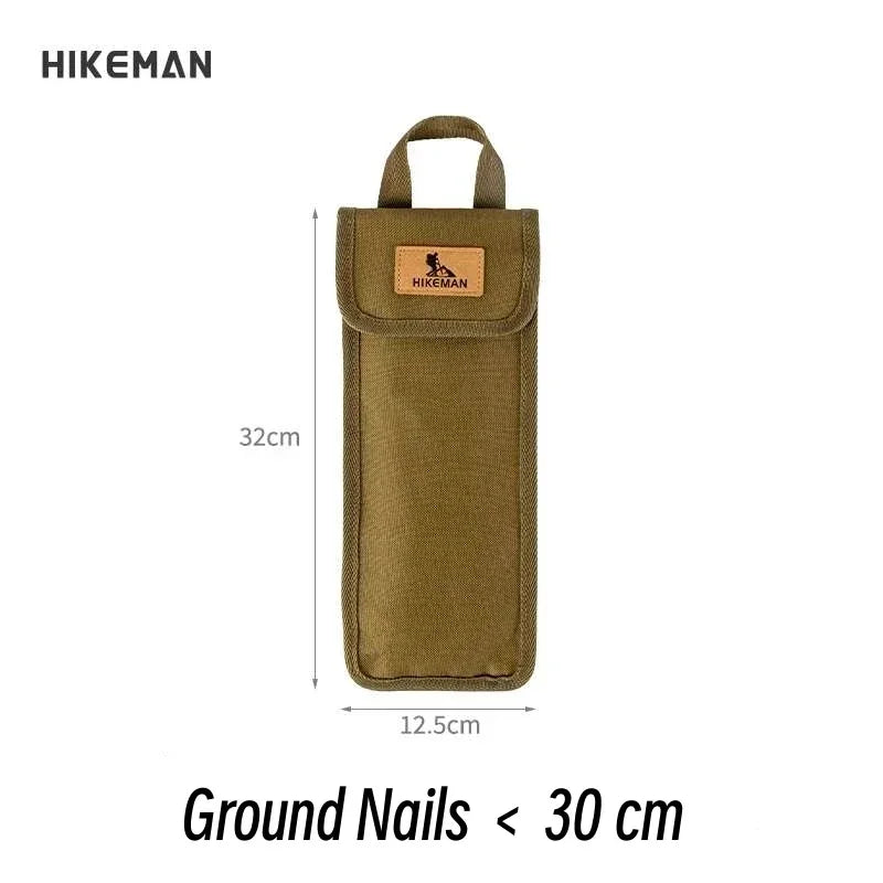 Camping Tent Peg Storage Kit – Waterproof Organizer Pouch for Tents & Canopy Accessories