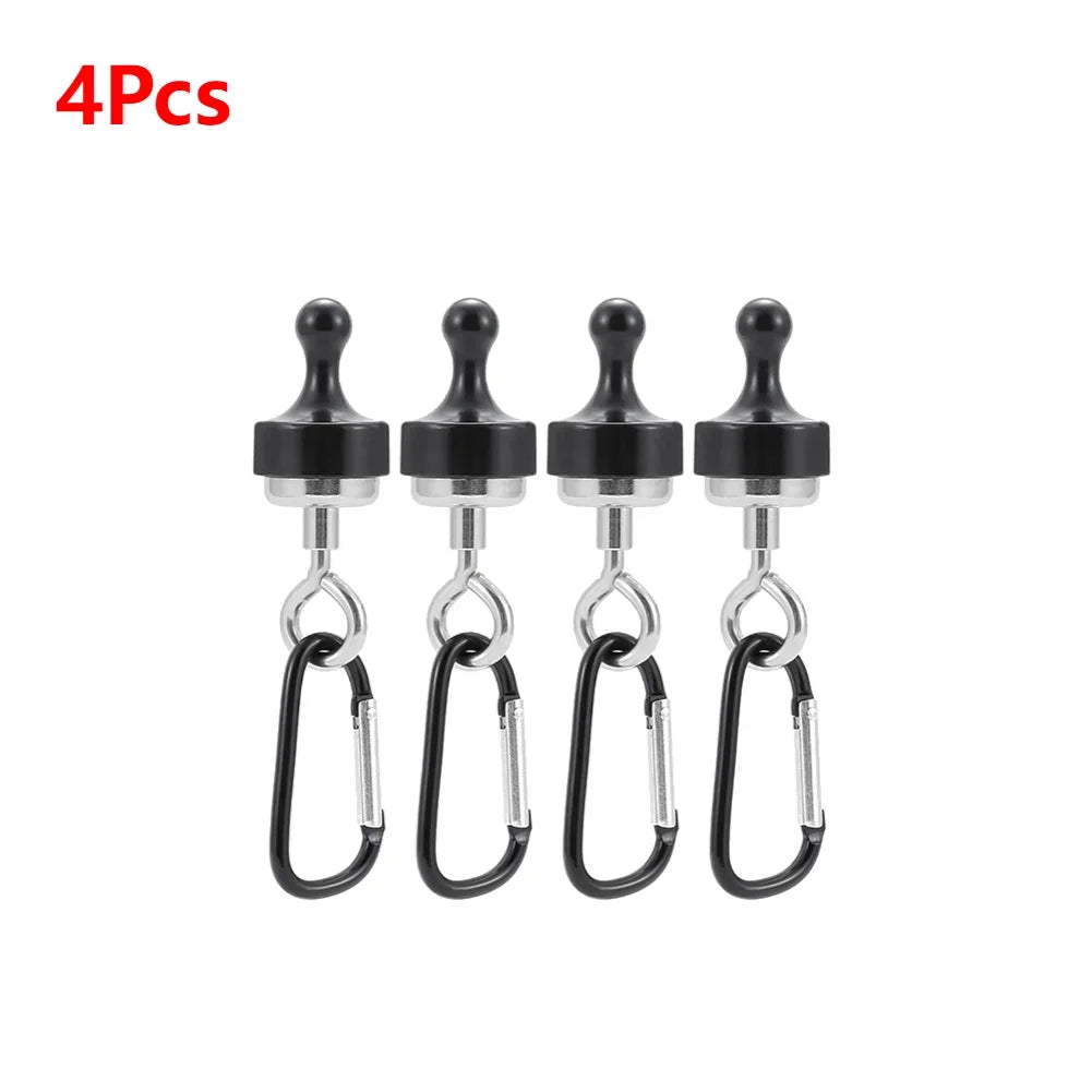 1-30Pcs Camping Magnetic Hooks Heavy Duty