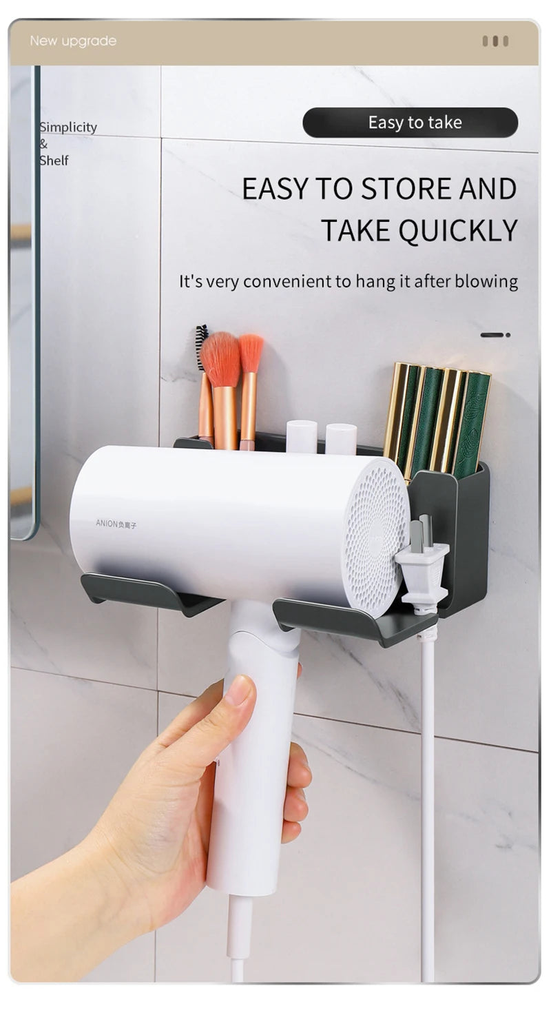 Bathroom Shelf Dryer Cradle