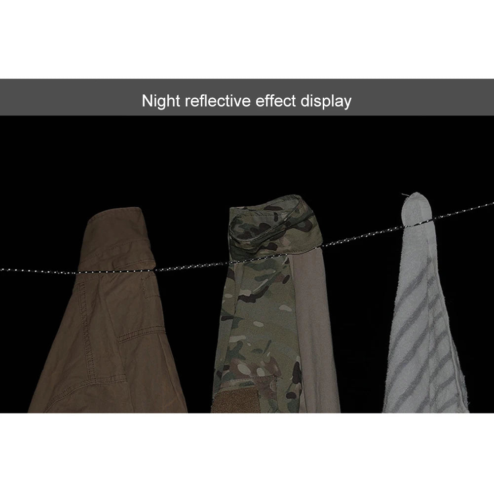 3 M Camping Stretch Clothesline With 12 Clips