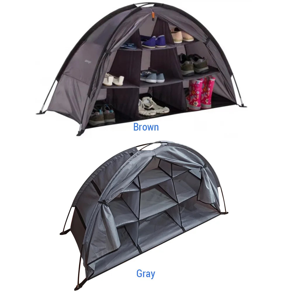 Outdoor Storage Tent Waterproof Compact and Portable Camping Storage Cabinet