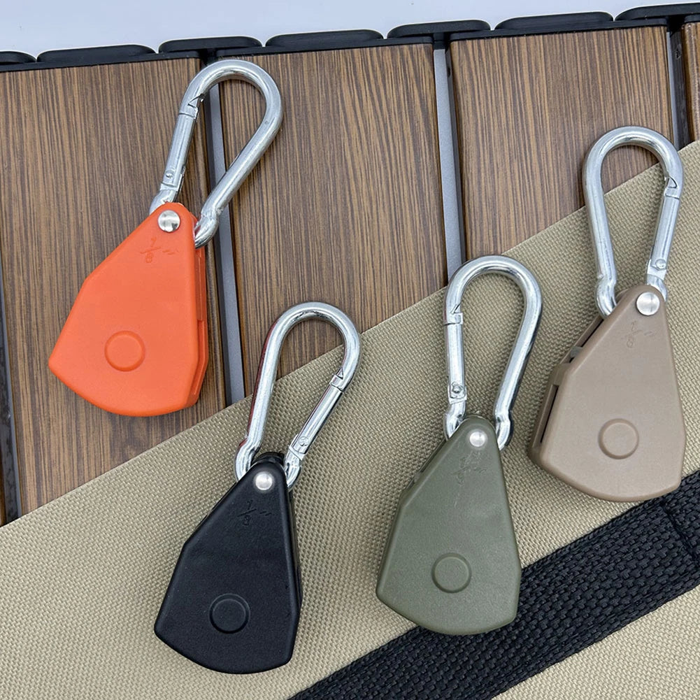 Tent Fastener Fixed Buckle Pulley Rope
