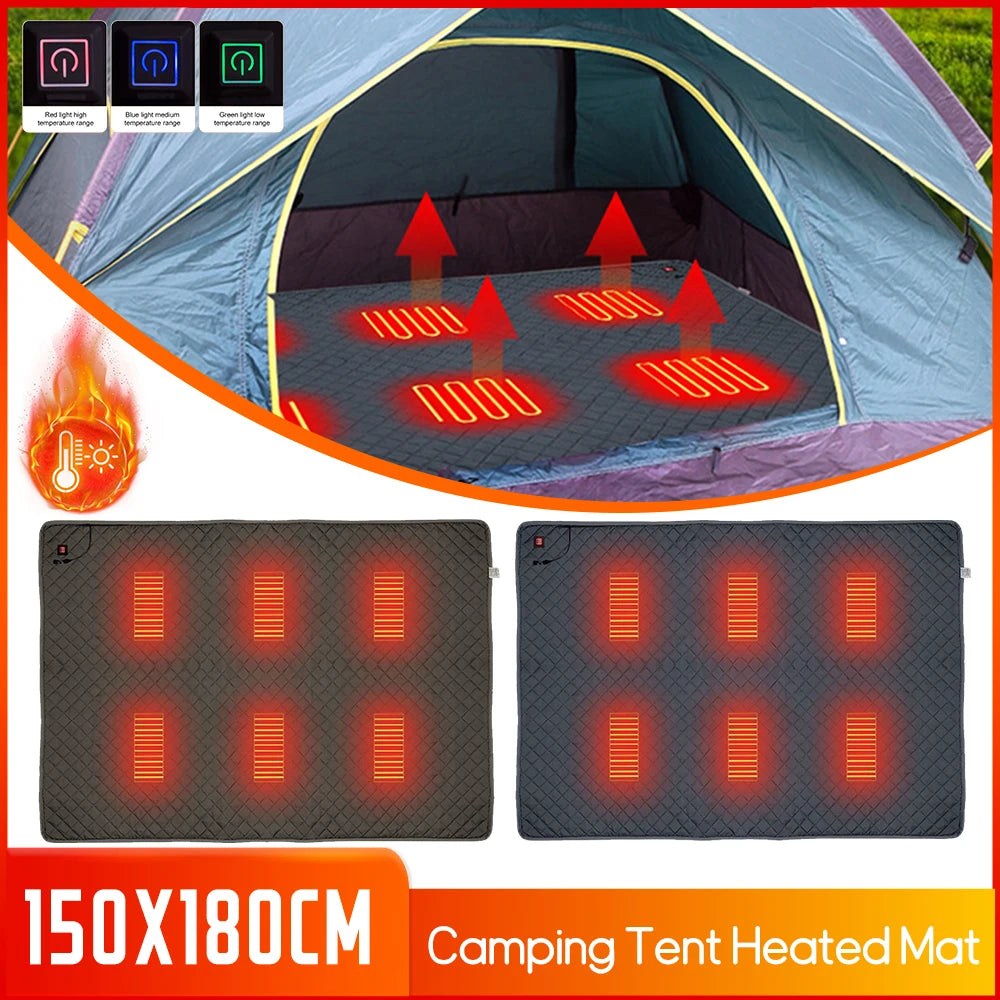 Camping Tent Heated Mat  USB Powered