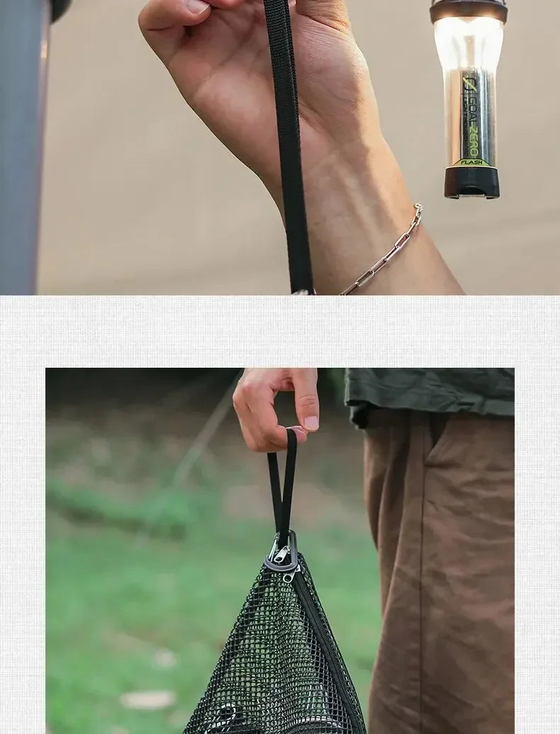 Camping Organizer Mesh Storage For Foods Clothes