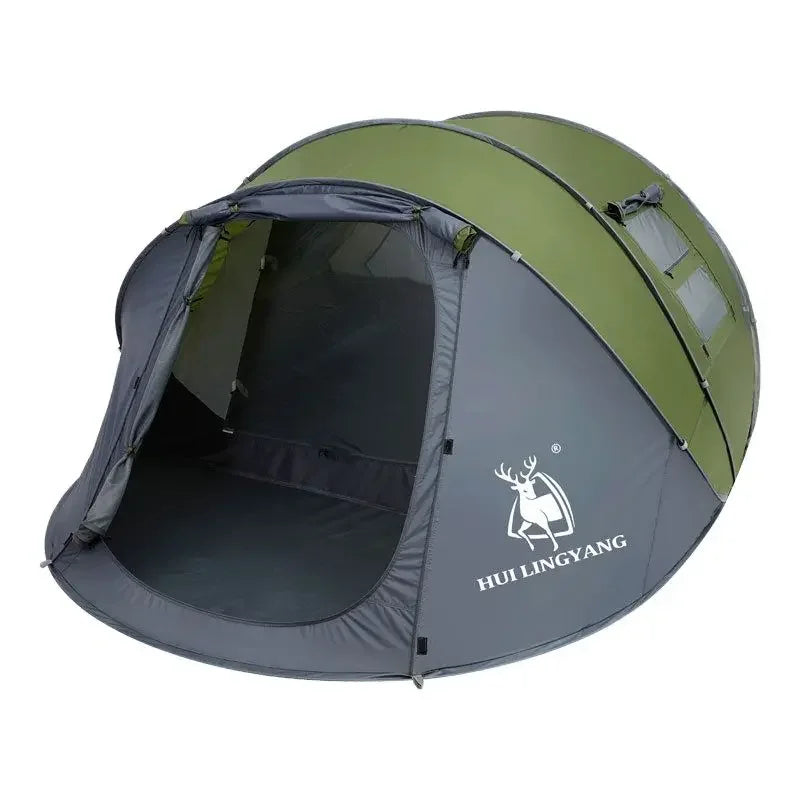 Pop Up Throw Tent Automatic Waterproof  Suv Rear 4 Seasons Shelter