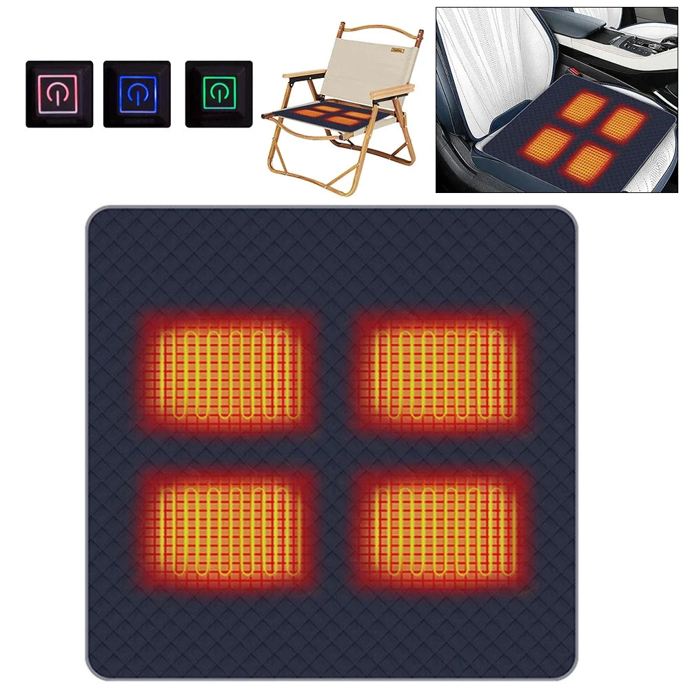 USB Heated Winter Camping Sleeping Bag