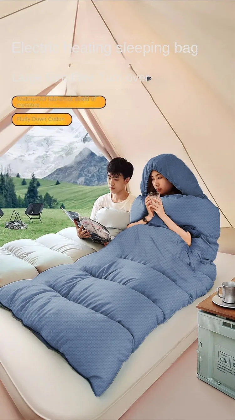 Thick Sleeping Bag Usb Heating