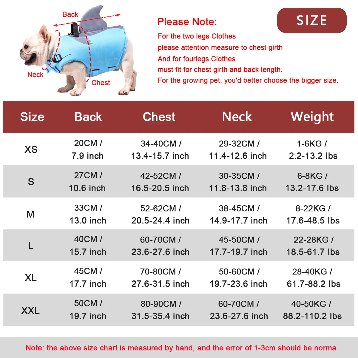 Small Medium Large Dogs Reflective Swim Vest