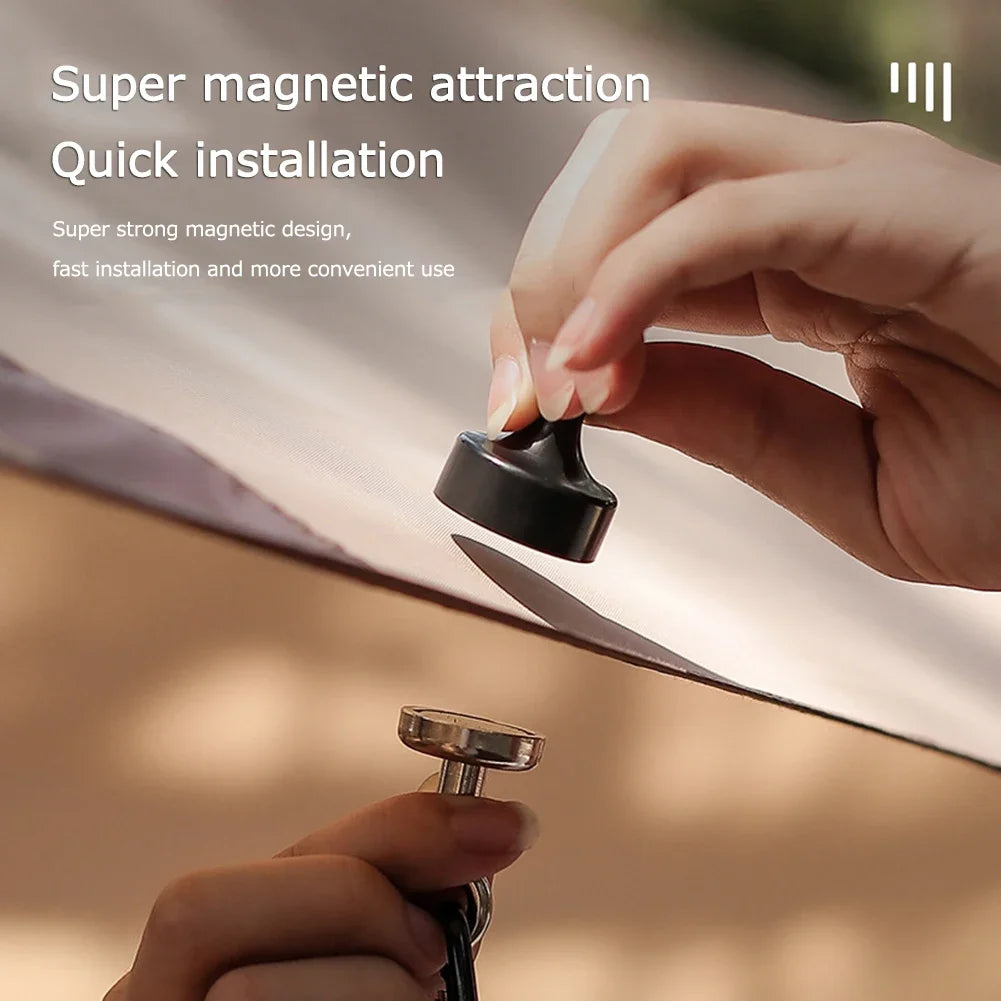 1-30Pcs Camping Magnetic Hooks Heavy Duty