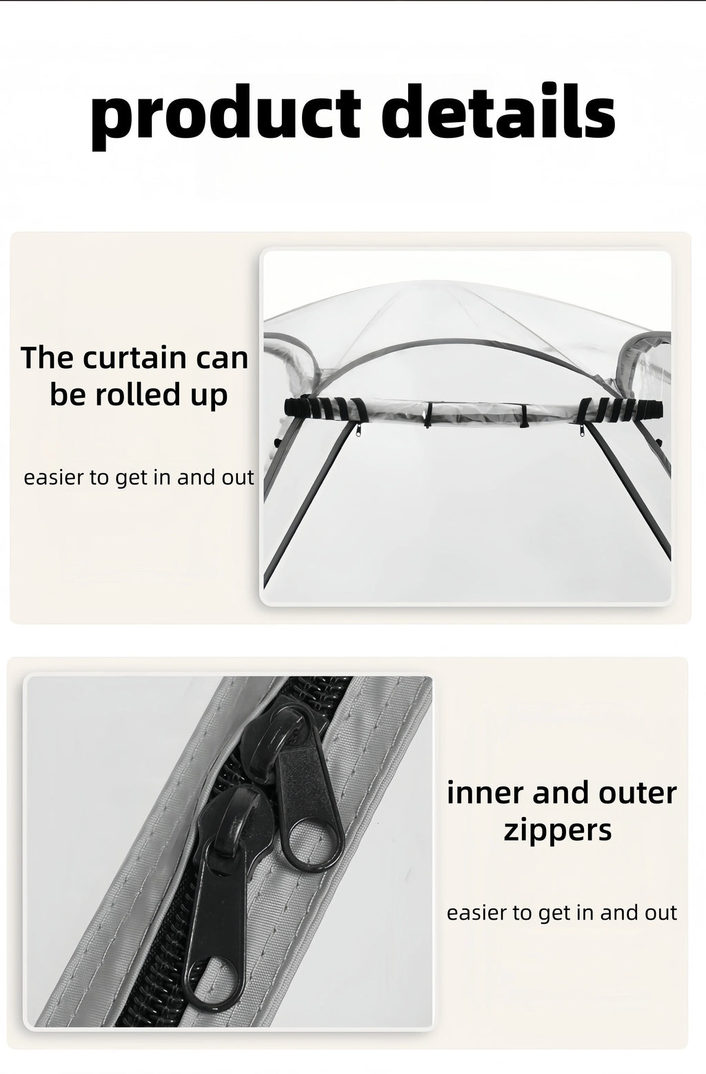 Window Outdoor Sun Room Tents Transparent Camping Tent 4-8 Person Star Dome Tent Portable Spherical Tents 360 Degree Panoramic