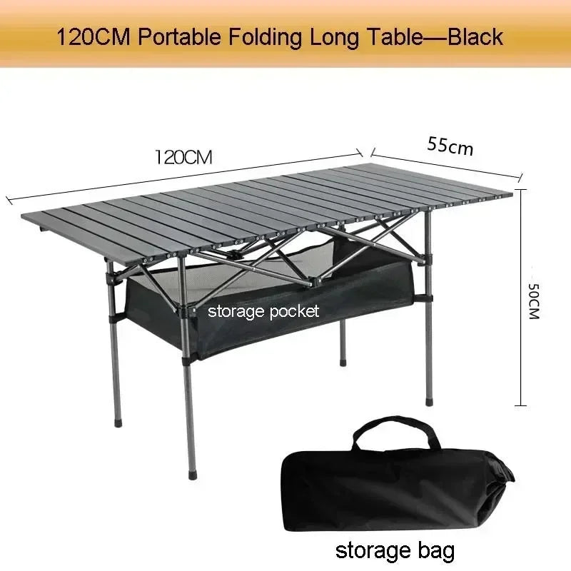 Outdoor Folding Table Easy Aluminum Alloy