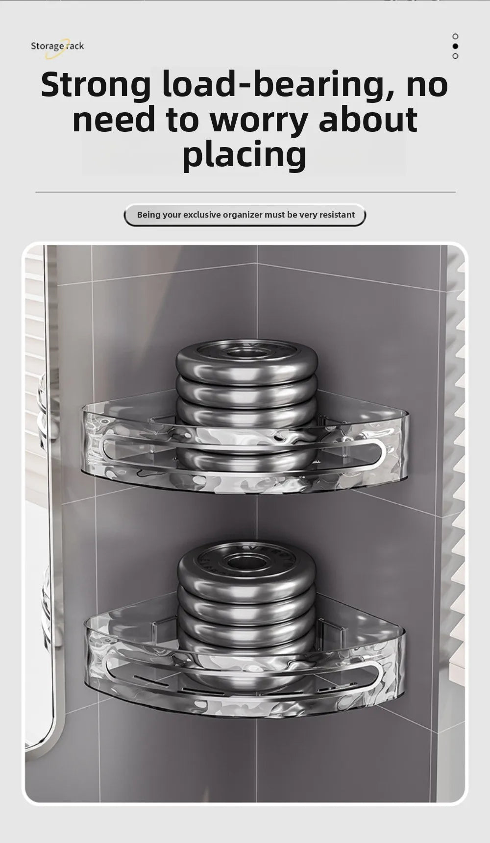 Bathroom Shelves Storage Organizer