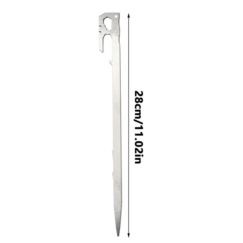 Camping Tent Stakes 6Pcs Stainless Steel