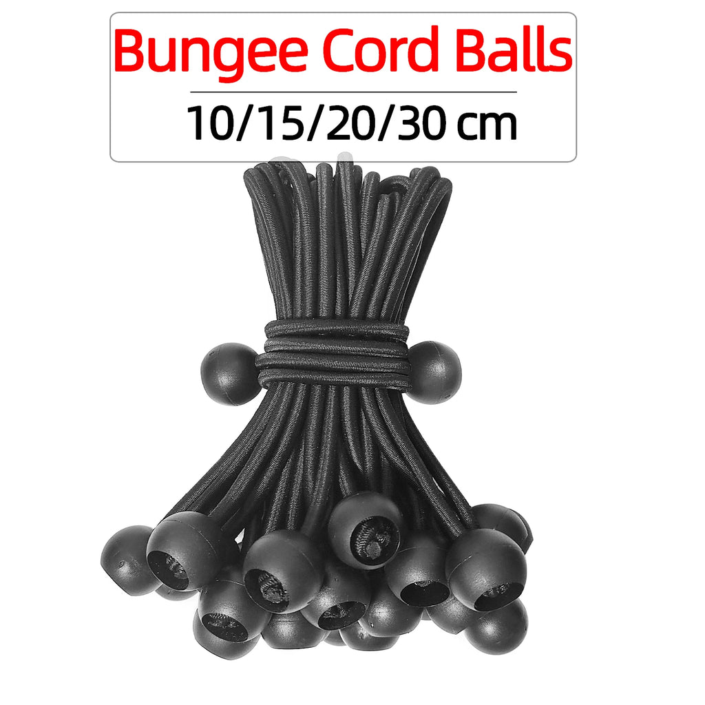 5PCS Ball Bungee Cord Heavy for Tarp Tie Down